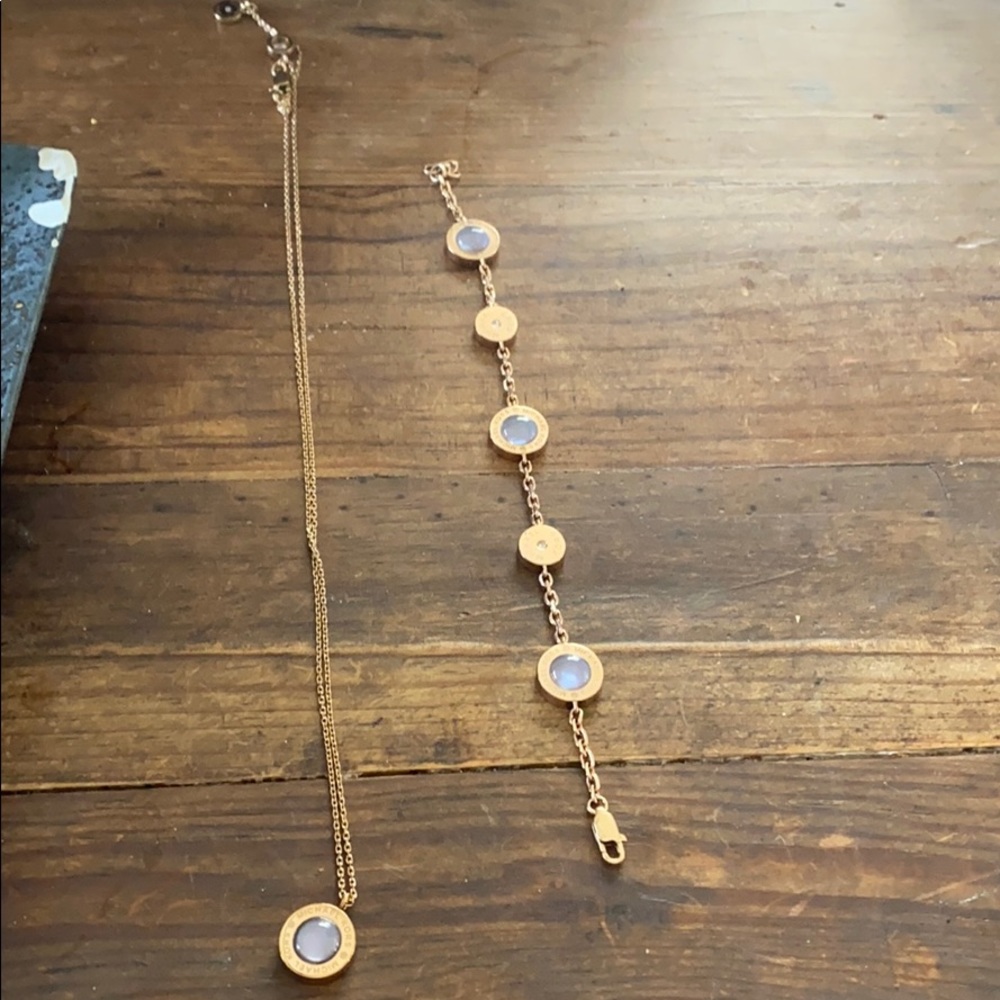 Necklace and bracelet